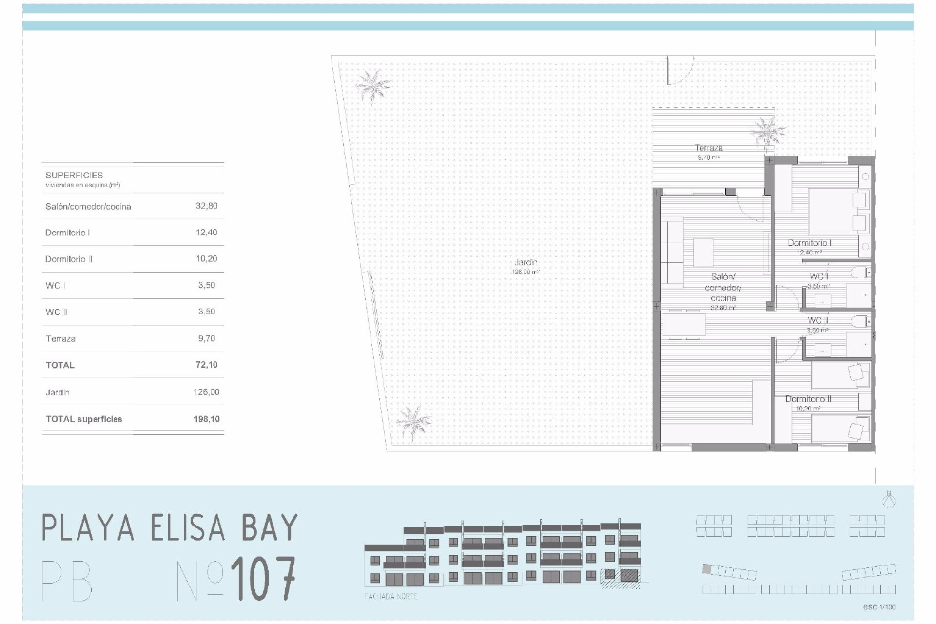 New Build - Apartment/Flat - Pilar de la Horadada - Mil Palmeras