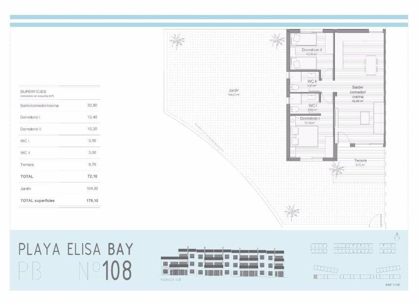 New Build - Apartment/Flat - Pilar de la Horadada - Mil Palmeras
