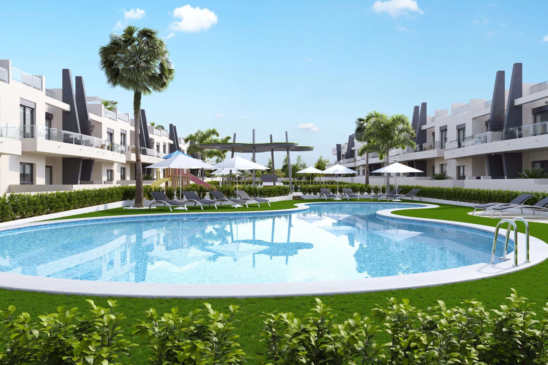 New Build - Apartment/Flat - Pilar de la Horadada - Mil Palmeras