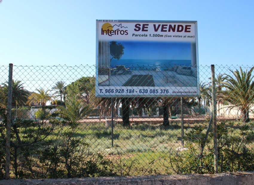 Вторичная недвижимость - участок - Orihuela costa - Cabo Roig